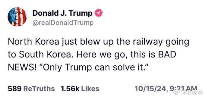 Only Trump can solve it